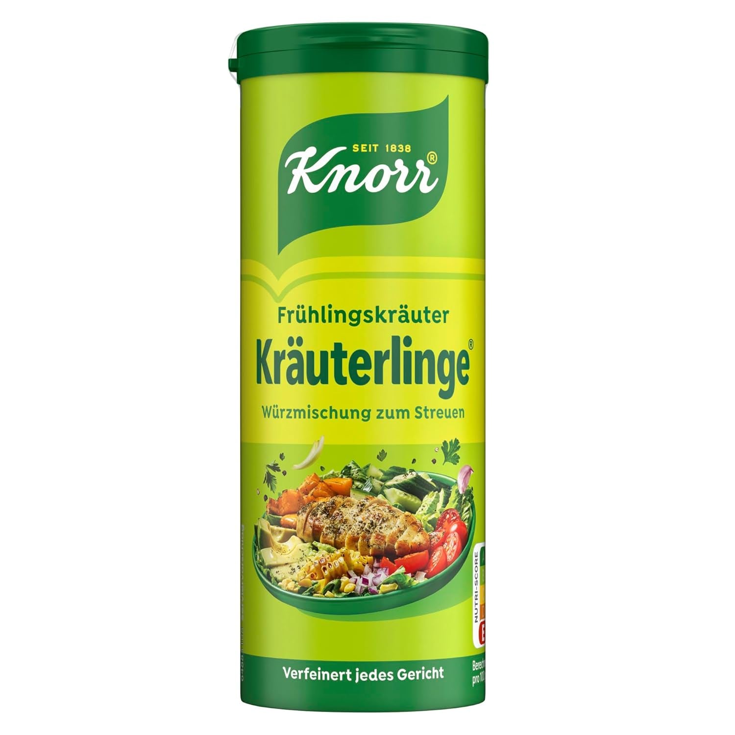Knorr Kräuterlinge Italienische Kräuterwürzmischung zum Streuen für Pasta, Gemüse oder einen Salat 60 g