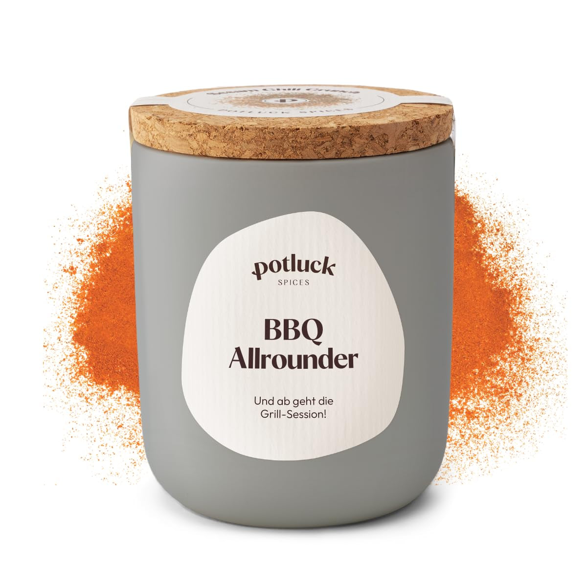 Potluck | Gewürzburger | Würzmischung im Keramiktopf | 100g | Vegan, glutenfrei und mit natürlichen Zutaten