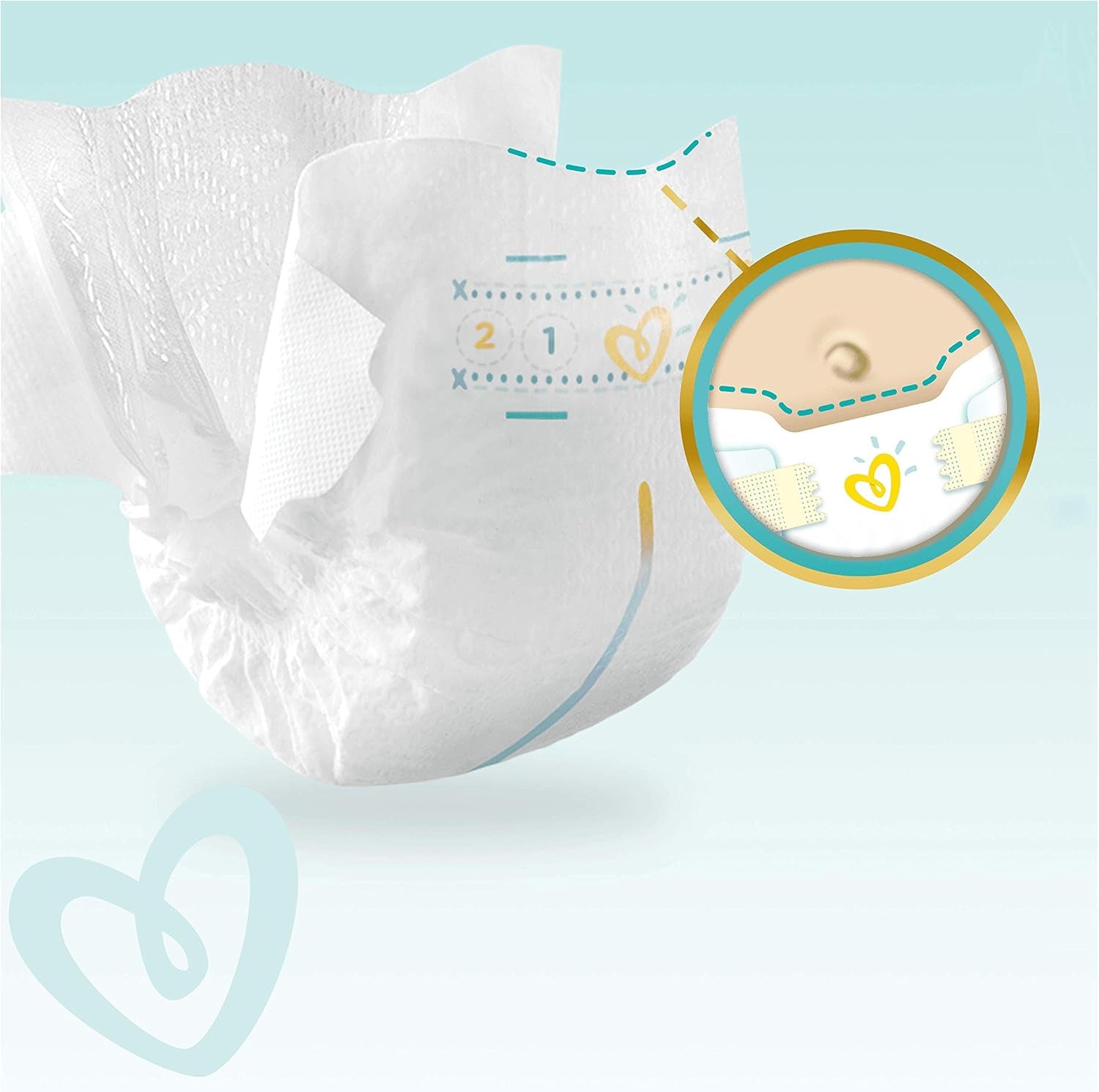 Pampers Premium Protection New Baby Windeln, Größe 1 (Neugeborene), 22 Stück