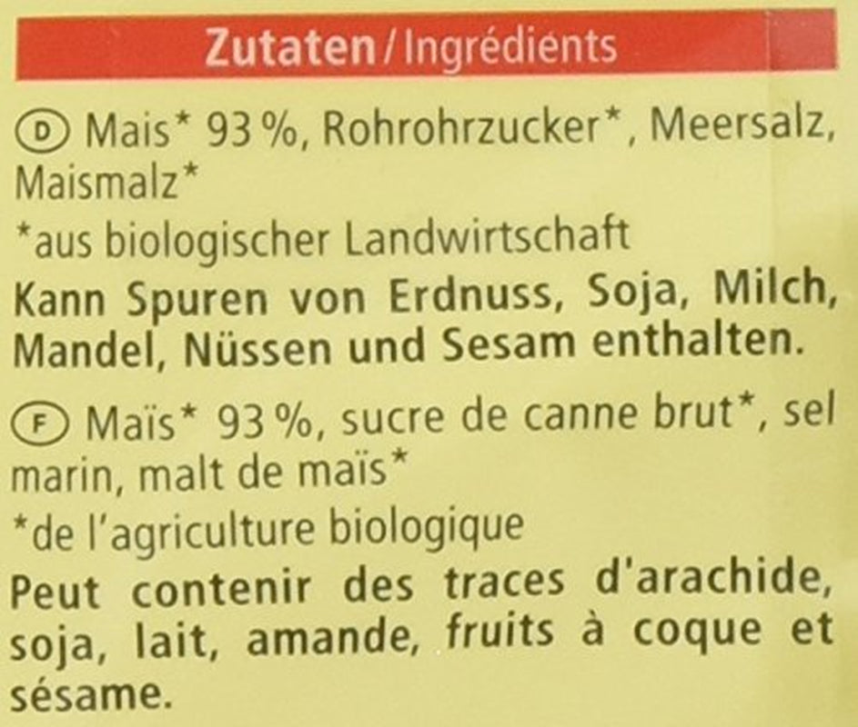 Bio-Cornflakes, glutenfrei, 375 g