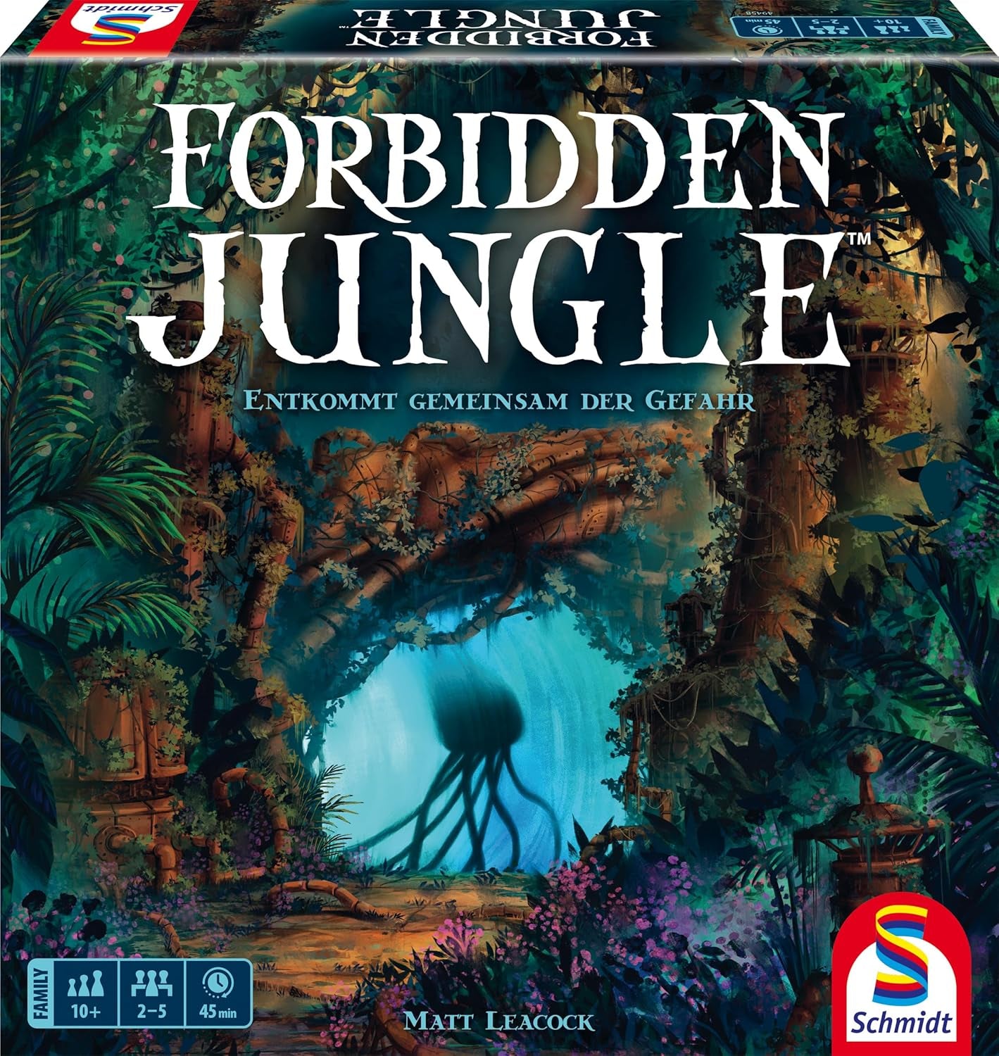 Schmidt Spiele 49458 Forbidden Jungle, Joc de familie