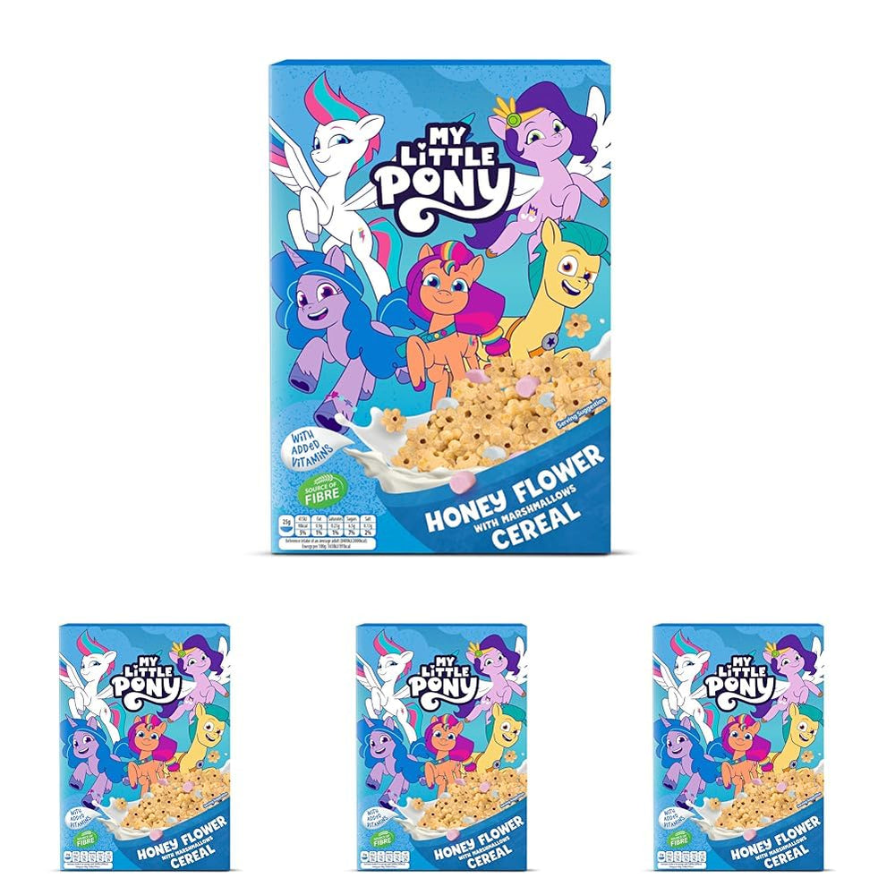 Hot Wheels Honey Loops Knuspriges Vollkorn-Frühstückscerealien mit zusätzlichen Vitaminen, 1 Packung (1 x 375 g)