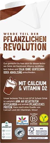 Alpro Vanille-Sojagetränk – vegan, laktosefrei, mit Vitaminen