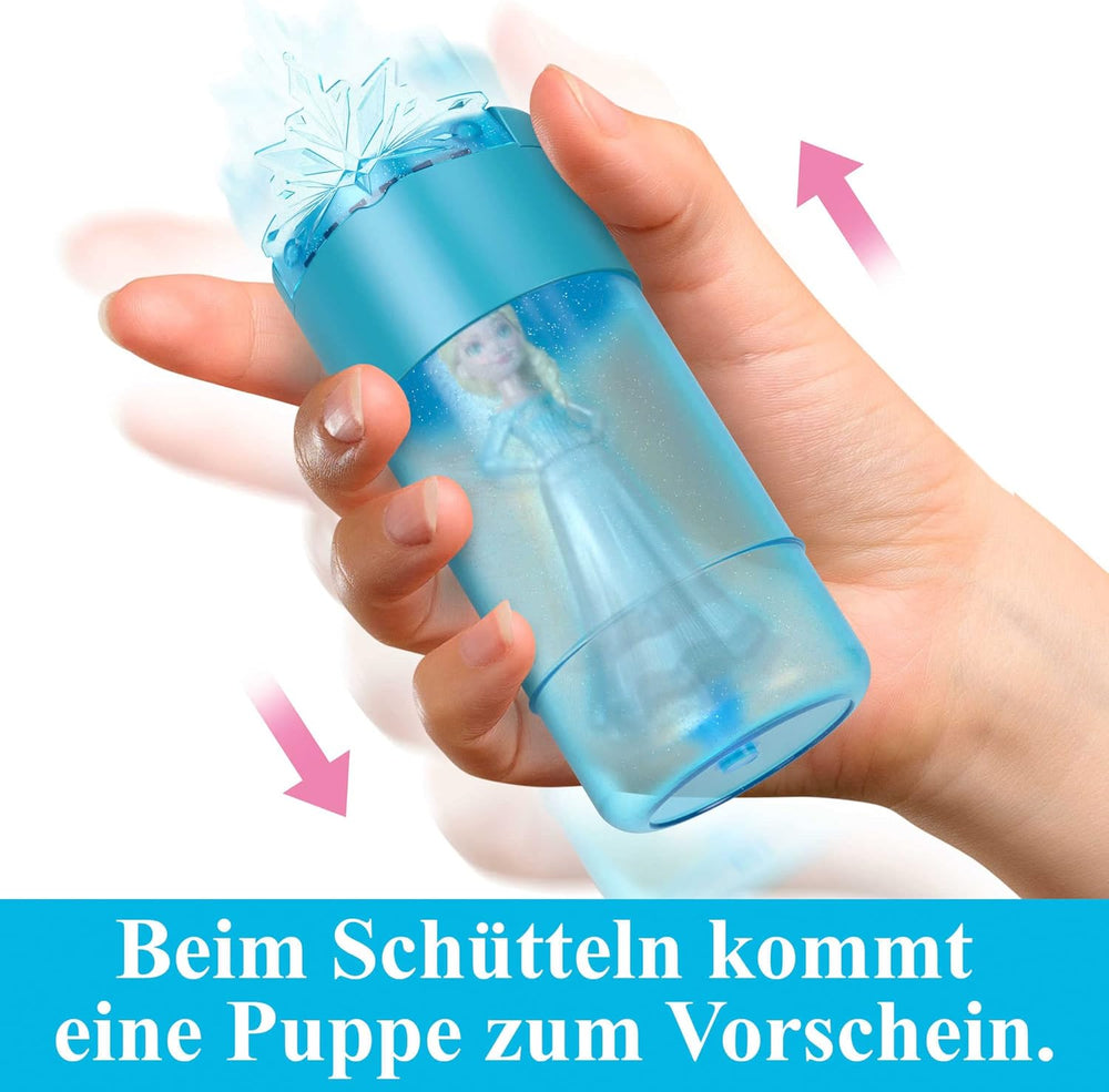 DISNEY Die Eiskönigin – Snow Color Reveal Puppen mit 6 Überraschungen, inklusive königlichem Zubehör und Haarschmuck-Deckel, für Kinder ab 3 Jahren, HMB83