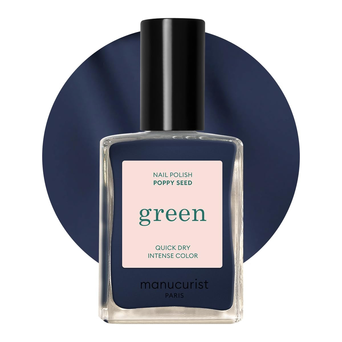 Manucurist Green – Rosy Beige Shell Beige Nagellack – Schnell trocknender Nagellack – DIY-Nägel – Vegan 12-Free – Pflanzenbasiert – Nagellack – Hergestellt in Frankreich