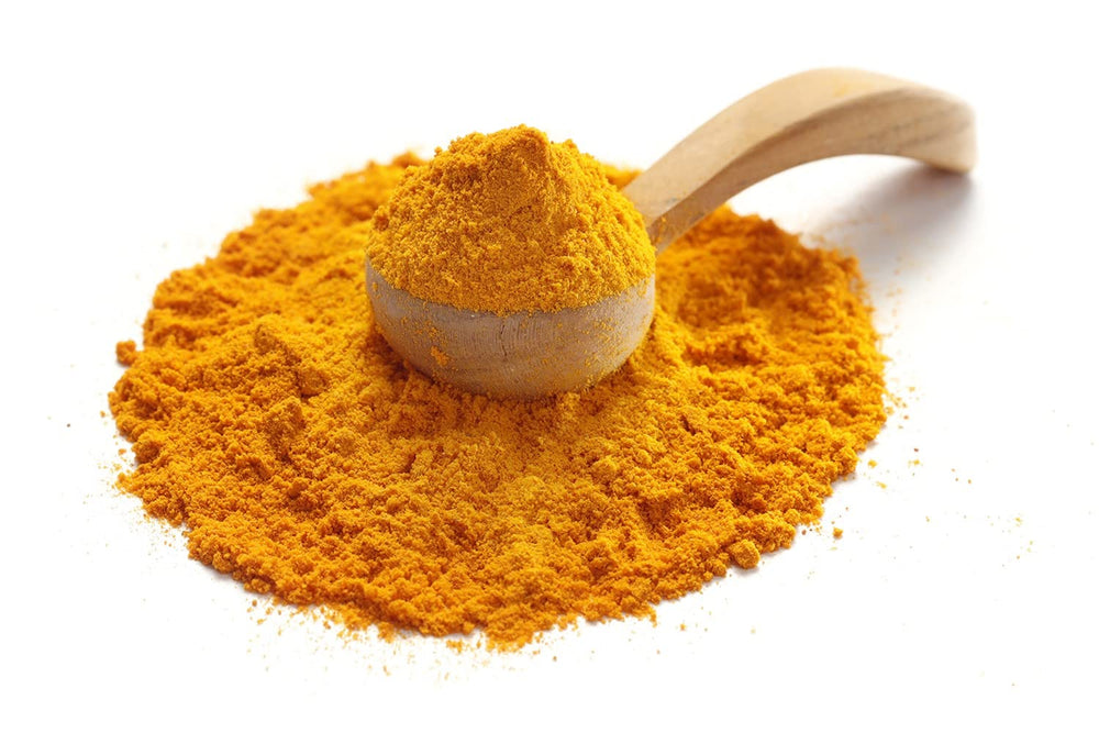 Ankerkraut Kurkuma, gemahlen, Kurkuma Gewürz Pulver, 75g im Korkglas