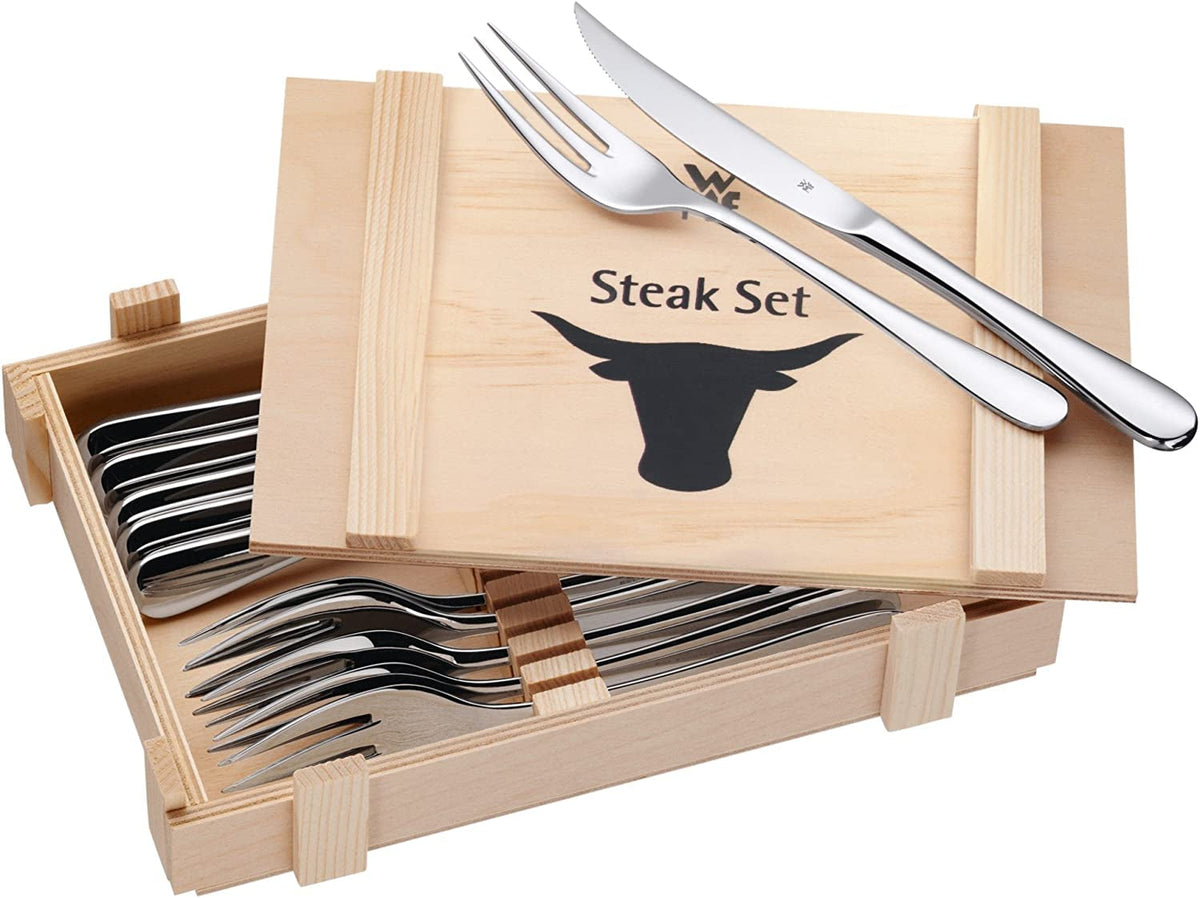 WMF Steakbesteck-Set 12-teilig für 6 Personen Naty Shop