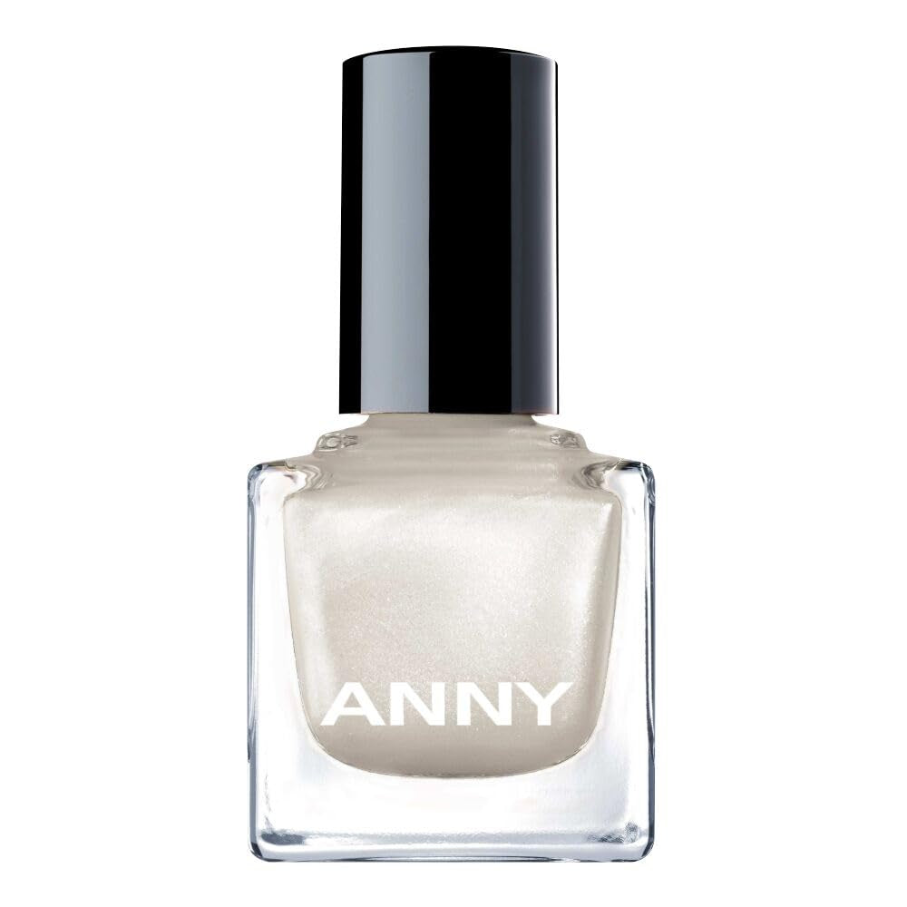 ANNY Nagellack – hochwertiger Farb-Nagellack mit langanhaltendem Glanz, splitterfest und schnell trocknend, Farbe: künstlerischer Stil – kühles Grau – 15 ml