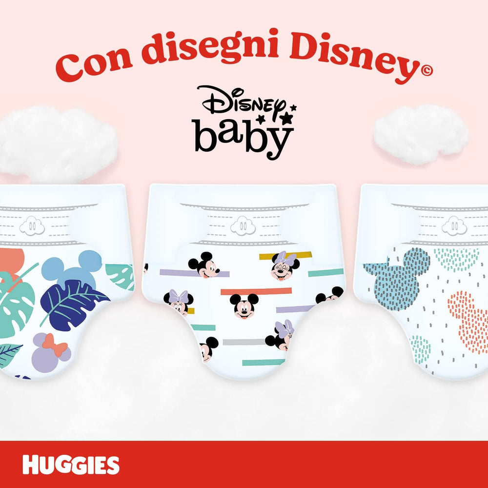 Huggies Ultra Comfort Windeln, Größe 4 (7–18 kg), Disney-Design, Vorteilspackung, 150 Stück