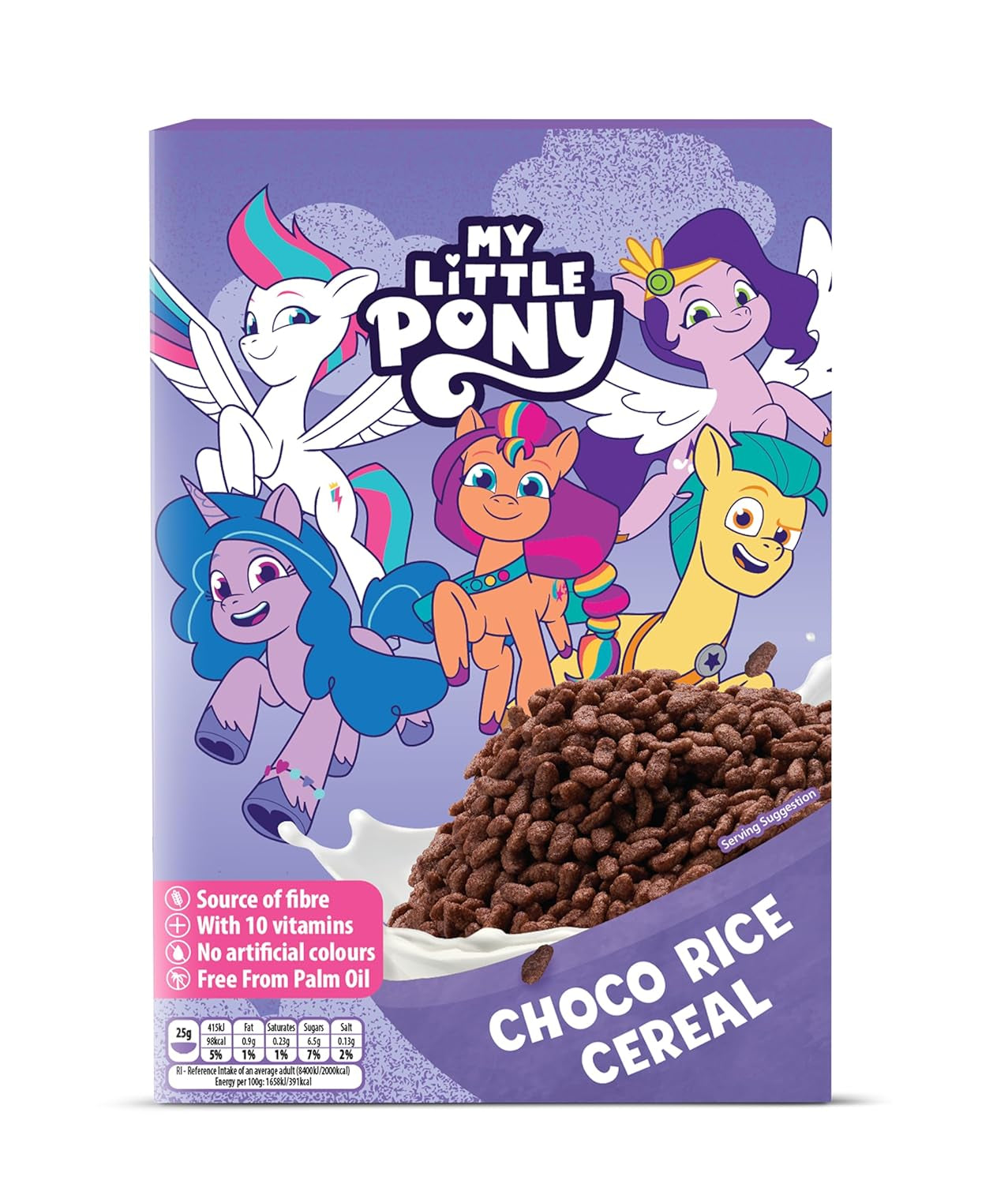 Hot Wheels Honey Loops Knuspriges Vollkorn-Frühstückscerealien mit zusätzlichen Vitaminen, 1 Packung (1 x 375 g)