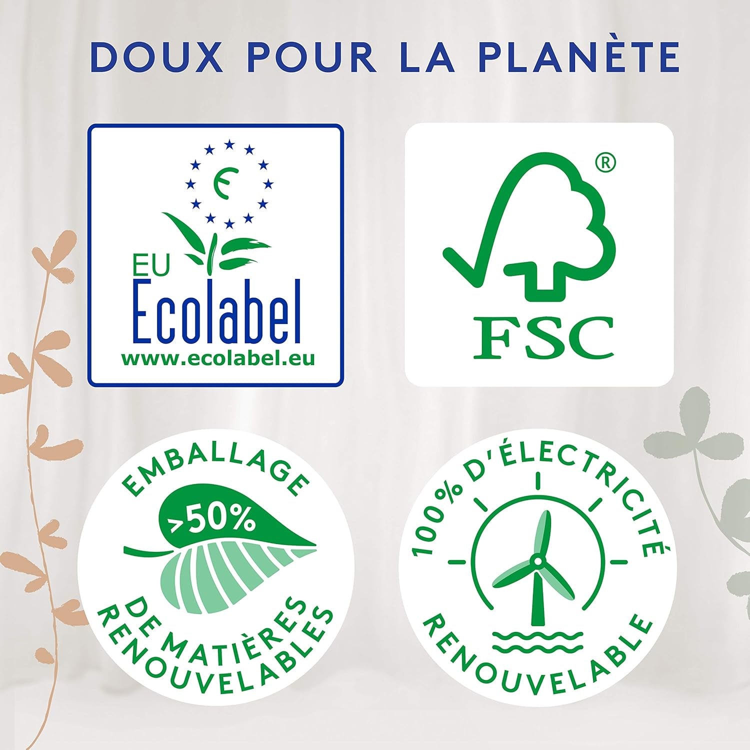 Douceur Naturelle Windeln, Größe 5 (12-20 kg), 1 Monat, 140 Windeln