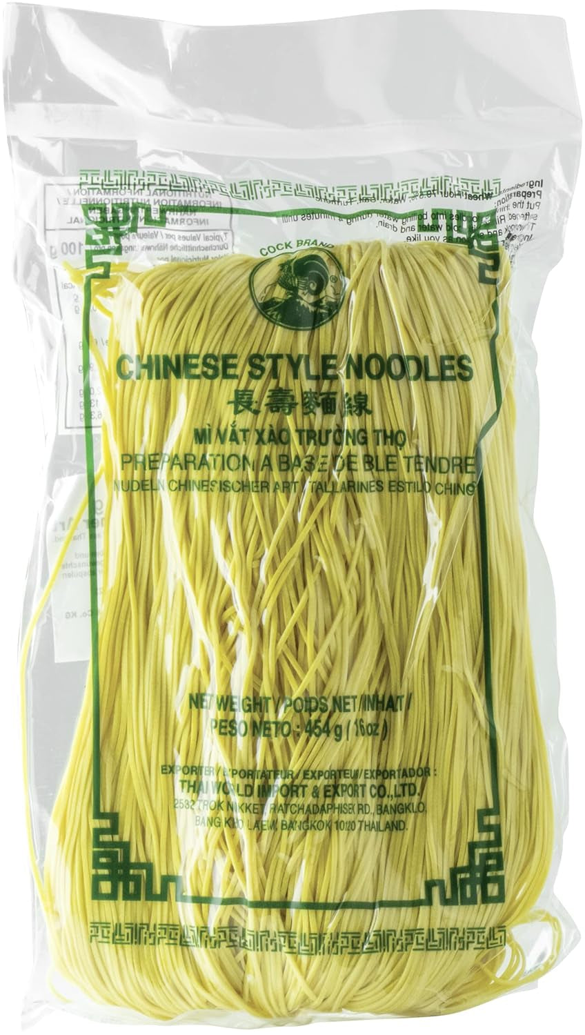 Chinesische Hahnnudeln (1 Packung x 454 g)