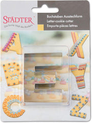 Formă pentru prăjituri Städter, oțel inoxidabil, litera „E”, argintiu