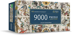 Trefl Prime - Puzzle UFT: Hărți celeste antice - 9000 de piese, puzzle mare cu o hartă celestă antică, cartonul cel mai gros, organic, EKO, divertisment pentru adulți și copii începând cu 12 ani Puzzle Naty Shop Titlu implicit