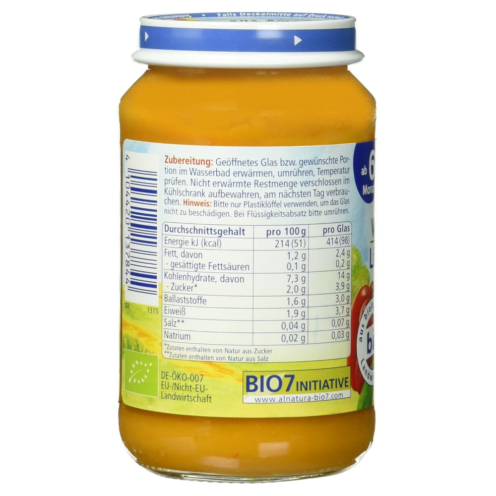 Bio-Linseneintopf mit Couscous (ab 6 Monaten), 190 g