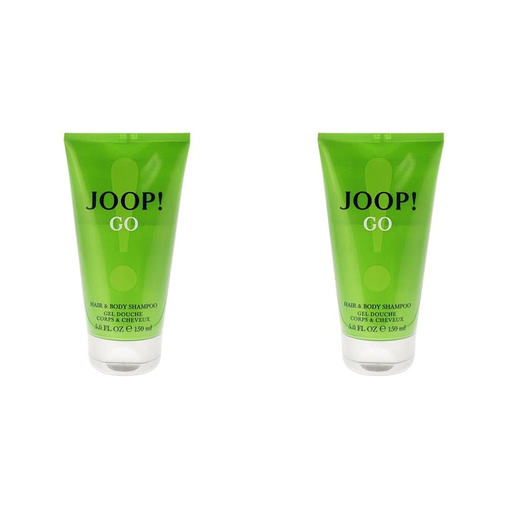 JOOP! Go! Gel de duș pentru bărbați, cu parfum lemnos-fructat, 150 ml Duș și baie Naty Shop 2 x 150 ml