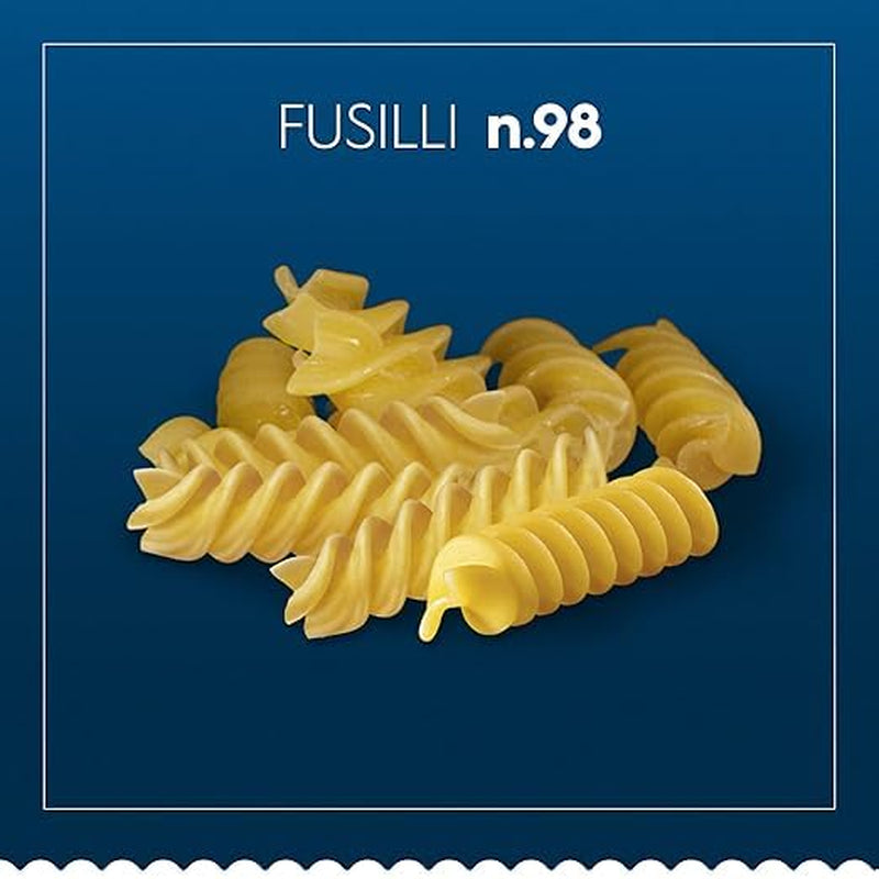 Barilla Pasta Classic Fusilli Nr. 98 aus hochwertigem Hartweizen, immer al dente, Chili, Spaghetti, Fusilli, Penne, italienisch, 500g