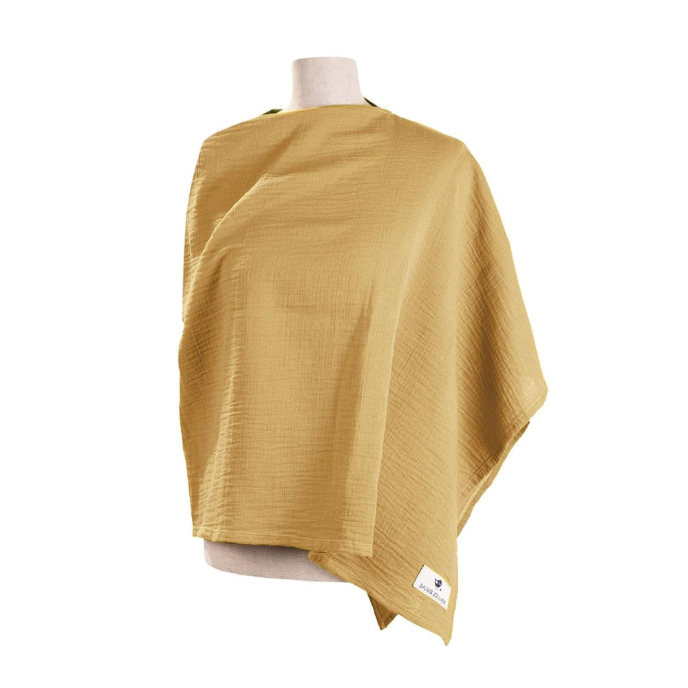 Julius Zöllner Stillbluse aus 100 % Baumwoll-Musselin, OEKO-TEX STANDARD 100, Made in Germany Accessoires Essen und Stillen Baby Naty Shop Zimt