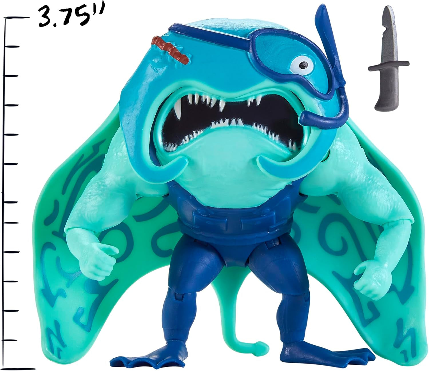 TEENAGE MUTANT NINJA Turtles – Basisfigur Ray Fillet Actionfiguren Naty Shop