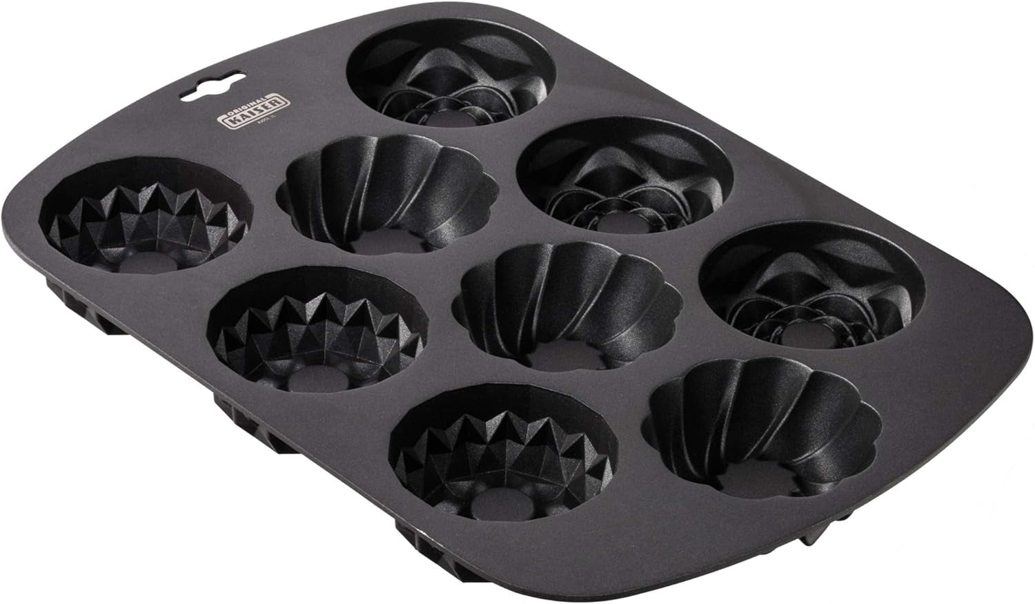 Backform für 9 Muffins Gugelhupf Original Kaiser Inspiration, 38 x 27 cm, antihaftbeschichtet Naty Shop