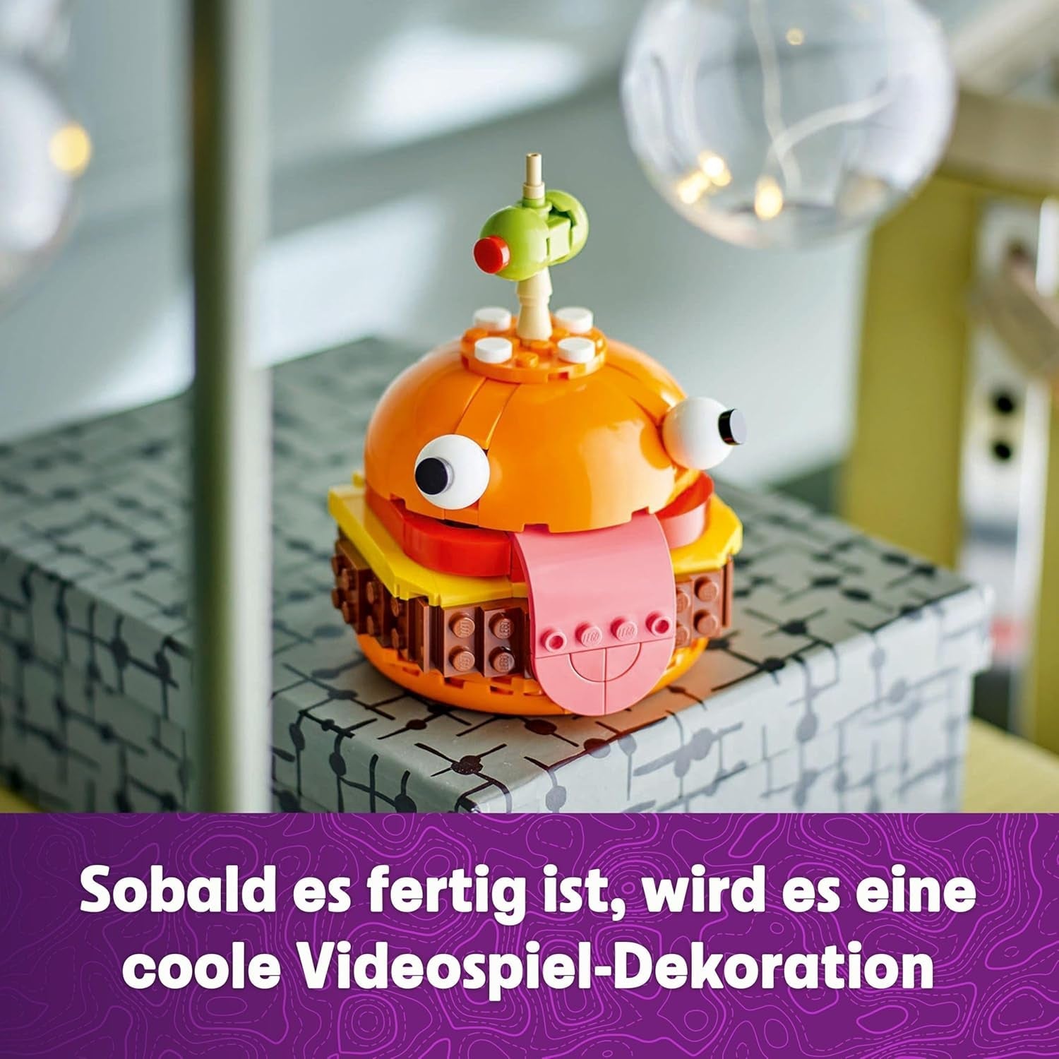 LEGO Fortnite Durrr Burger, Videospiel-Bauset für Gamer ab 9 Jahren, Ausstellungsmodell, Sammelfigur, Geschenk für Kinder, Jugendliche und Erwachsene, Sammlerstück 77070 Bausets Besuchen Sie den LEGO-Store