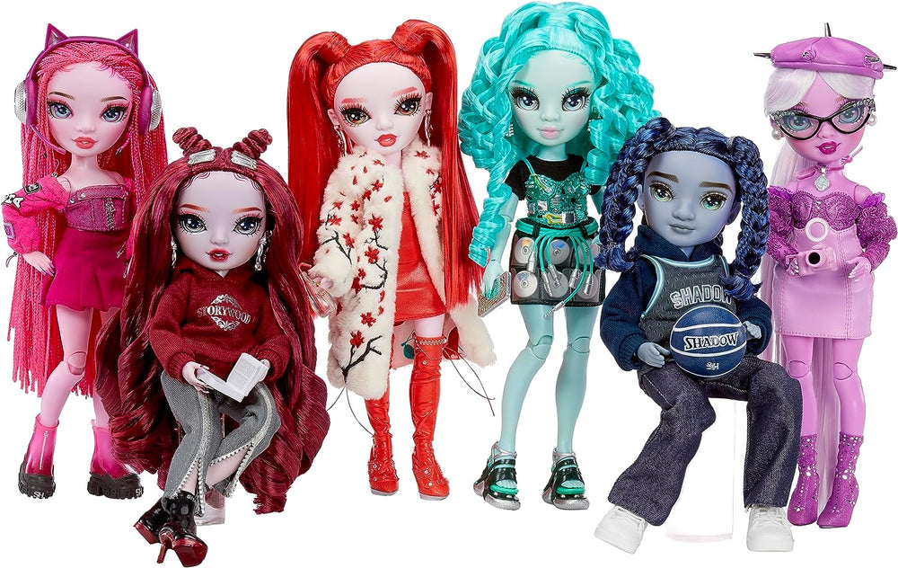 Rainbow High Shadow High Seria 3 - Berrie Skies - Păpușă de modă verde - Ținută la modă și peste 10 accesorii de joacă colorate - Ideală pentru copii cu vârste între 4 și 12 ani și colecționari