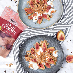 Dattelpulver 100 % biologisch, vegan und glutenfrei, natürlich süß, 6 x 250 Gramm Naty Shop dehydrierte Produkte