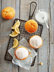 RUF Mini-Muffins mit Zitrone, Backmischung mit Zitronengeschmack, 350 Gramm Kitchen Naty Shop