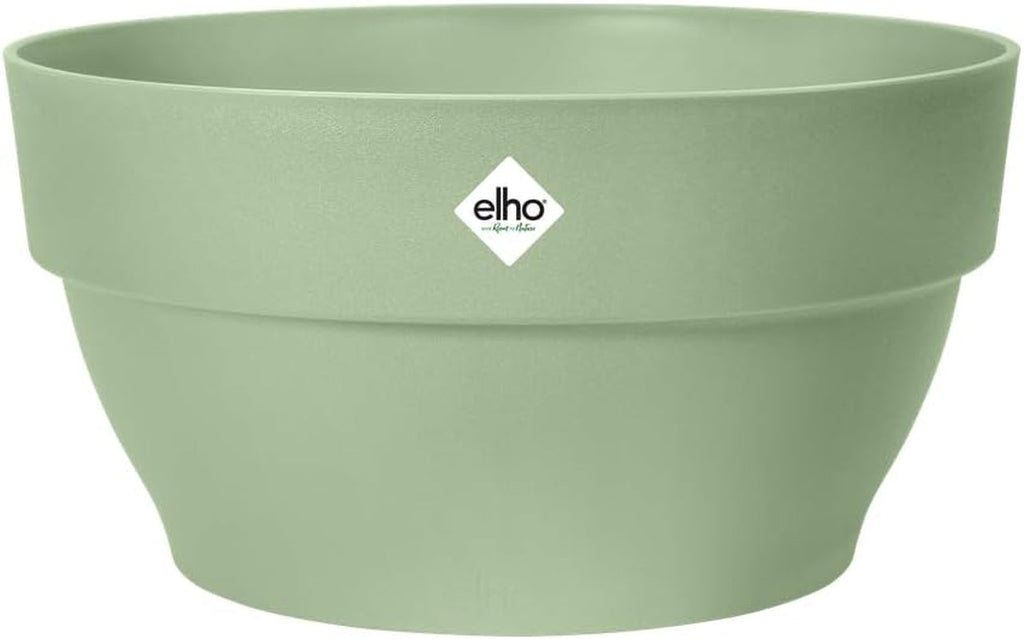 elho Vibia Campana Bowl 27 - Ghiveci de flori pentru exterior - Ø 27,0 x H 14,0 cm - Negru/Antracit