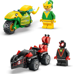 LEGO Marvel Actionspaß mit Spin und Elektro in ihren Dino-Flitzern, baubares Superheldenauto für Jungen und Mädchen ab 4 Jahren, Heldenset mit Spielzeugauto, Spidey und seine Superfreunde 11198 Bausets Beuche den LEGO-Store