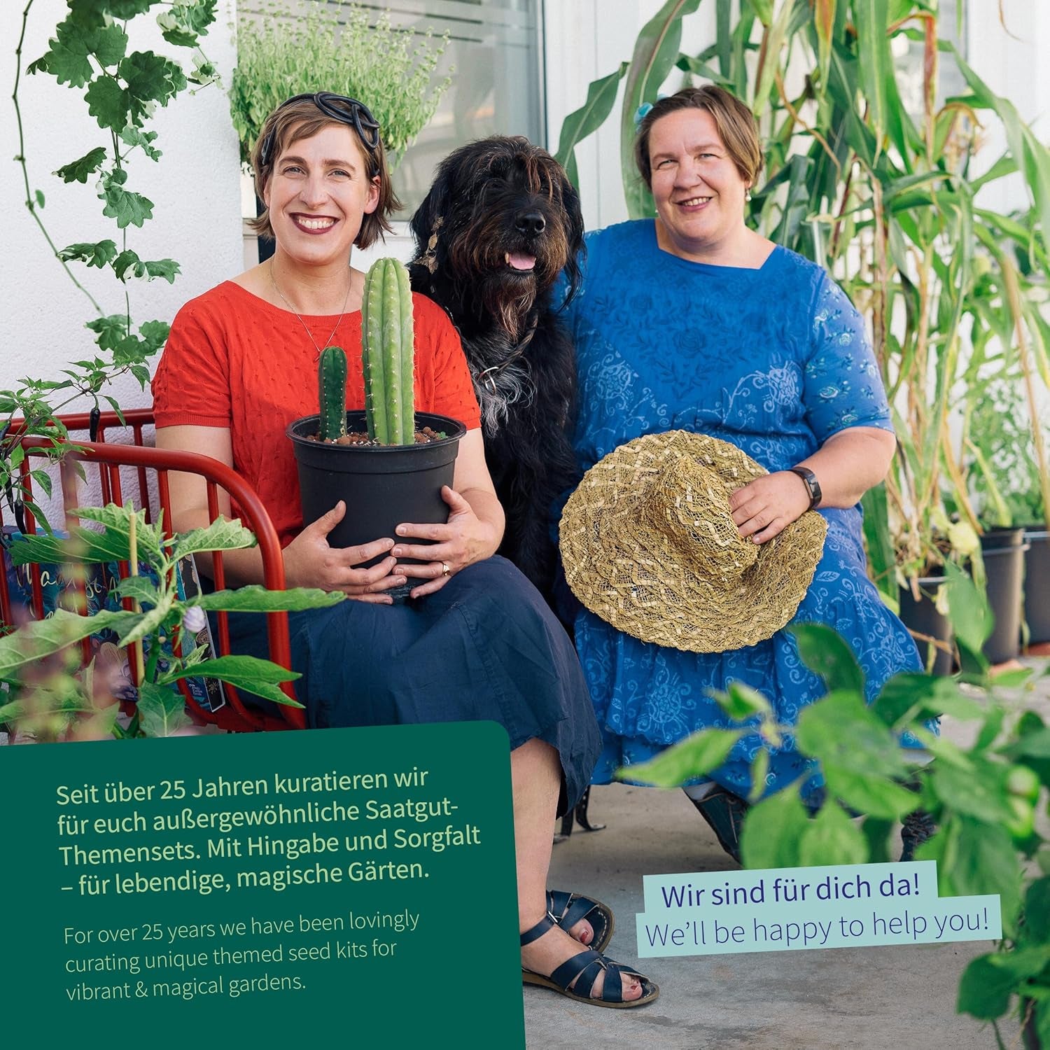 Magic Garden Seeds – Verzauberte Pflanzen mit 6 magischen Kräutern: Wermut, Wermut, Alraune und mehr – Räucherpflanzen zum Selberanbauen und Verschenken