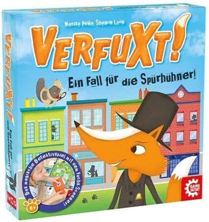 Game Factory 646255 Verfuxt, Detektivspiel für Kinder ab 6 Jahren, Kinderspiel