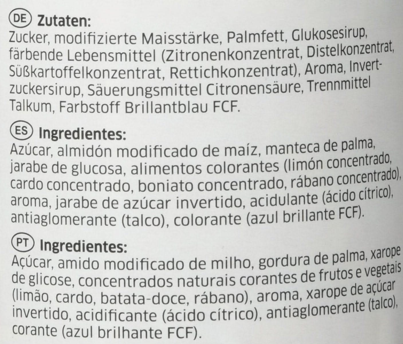 Dr. Oetker Professional Streusel aus farbigem Zucker zum Backen und Dekorieren, 700 Gramm Naty Shop