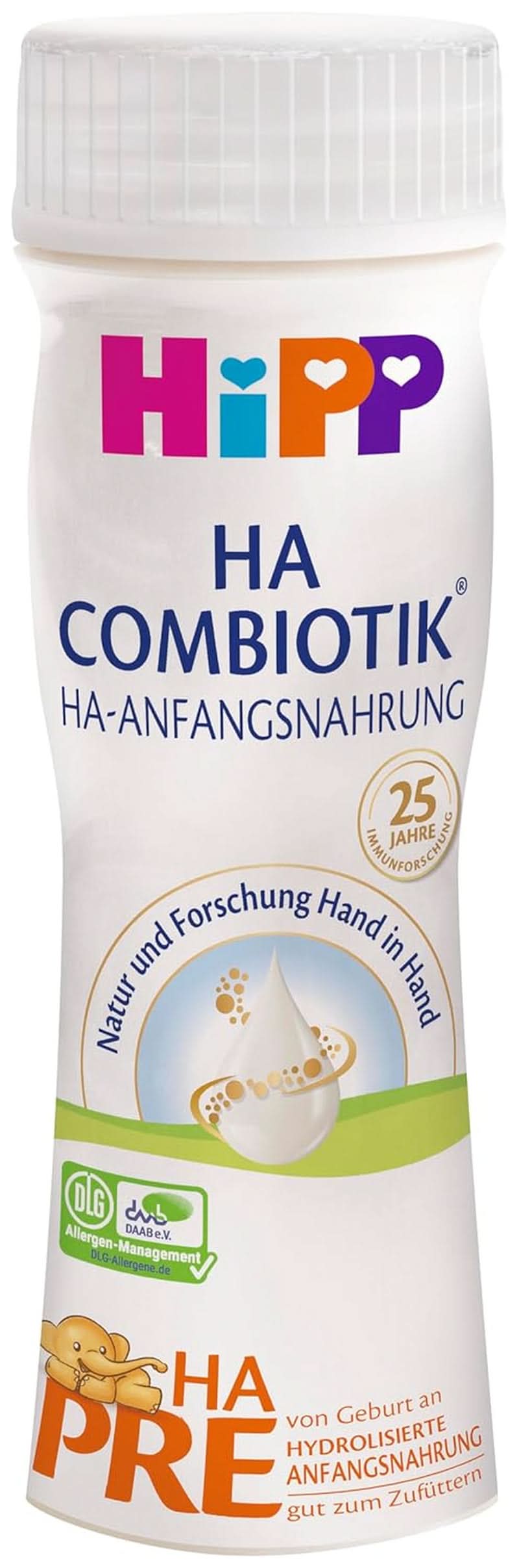 Hipp Pre HA Combiotik 200 ml, pachet de 6 (6 x 200 ml) Naty Shop Default Title