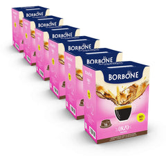 Caffè Borbone Malzkaffee - 96 Kapseln (6 Packungen mit 16 Stück) - Kompatibel mit Lavazza A Modo Mio Haushalts-Espressomaschinen
