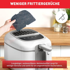 Tefal Super Uno Access Fritteuse, Fassungsvermögen 2,2 l, spülmaschinenfeste Teile, Geruchsfilter. Haushaltsgeräte Naty Shop
