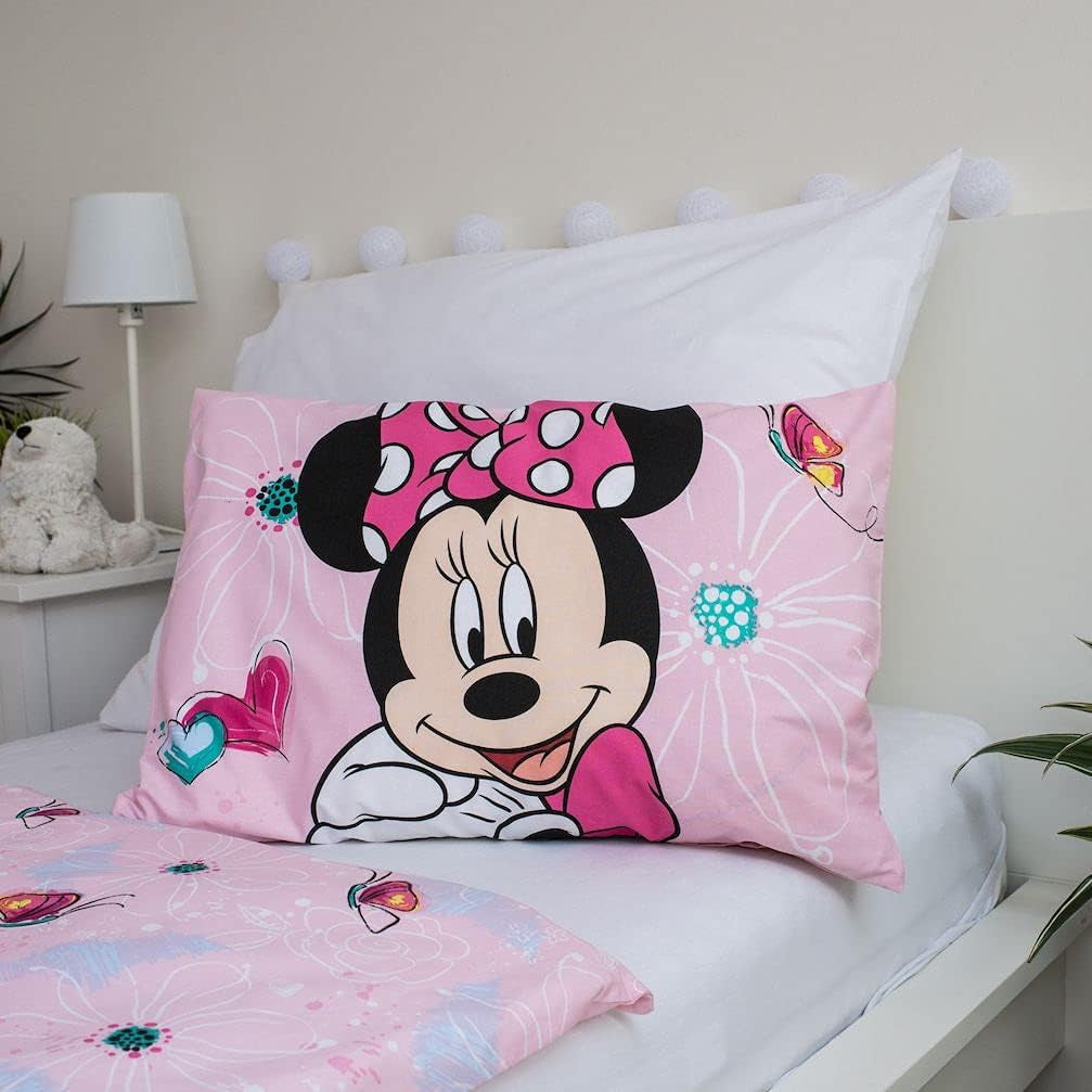 Minnie Mouse Kinderbettwäsche-Set, Baumwolle Bettwäsche – Kinder Naty Shop