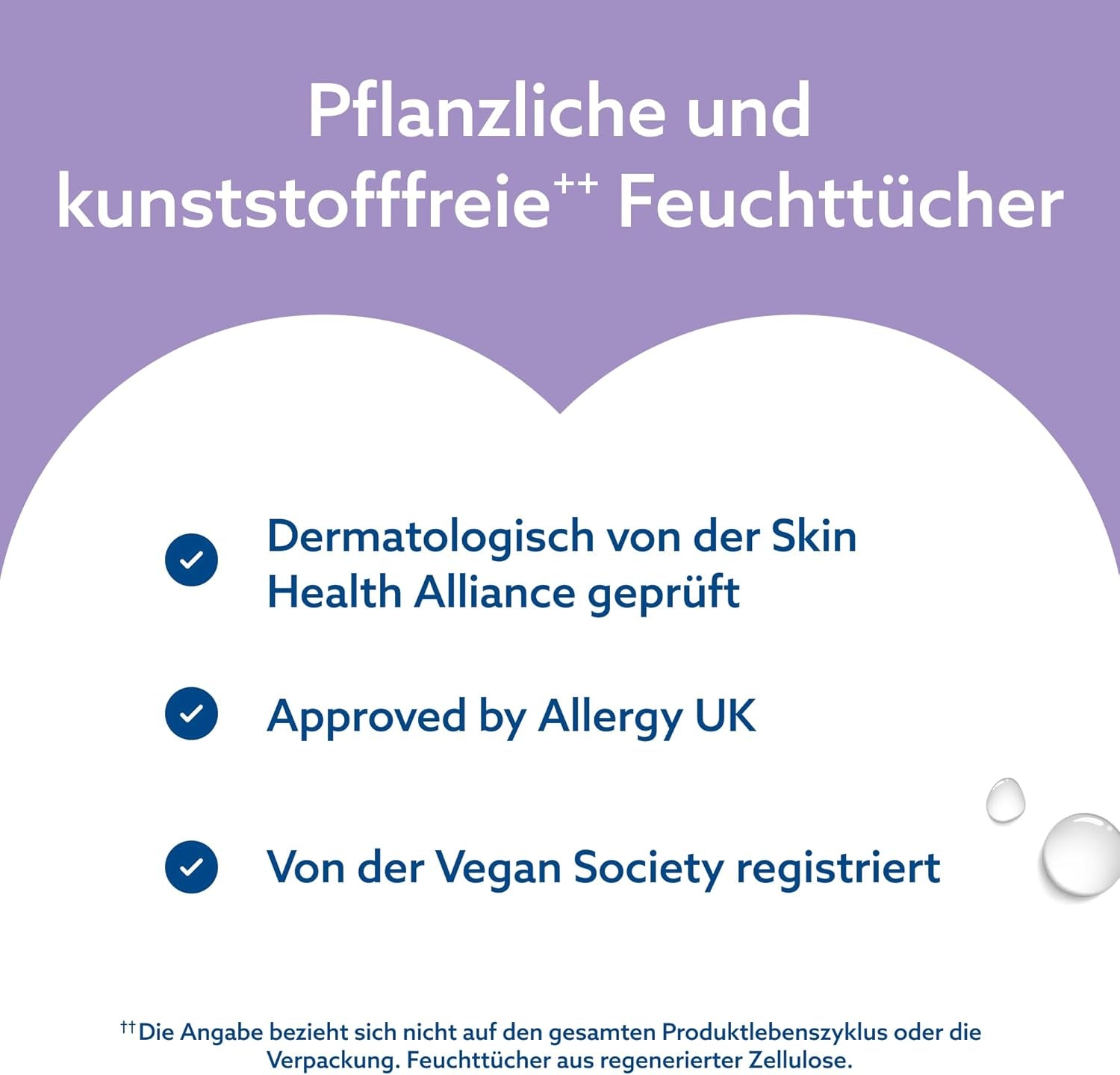 WaterWipes Sensitive+ Beruhigende, saubere Feuchttücher, 720 Stück (12er-Pack), 3-in-1-Reinigung, Pflege und Beruhigung, 99 % Wasser mit Pflanzenextrakt, parfümfreie Baby-Feuchttücher