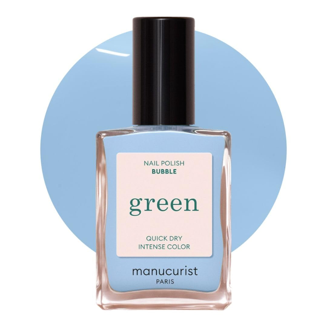 Manucurist Green – Rosy Beige Shell Beige Nagellack – Schnell trocknender Nagellack – DIY-Nägel – Vegan 12-Free – Pflanzenbasiert – Nagellack – Hergestellt in Frankreich
