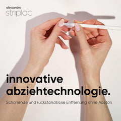 alessandro Striplac UV Top Coat Shimmer – Strahlende, kratzfeste Nägel bis zu 15 Tage – Mit oder ohne Farbstoff verwendbar – Sanfte Entfernungstechnologie – Vegan – Silber, Transparent, 6,5 ml