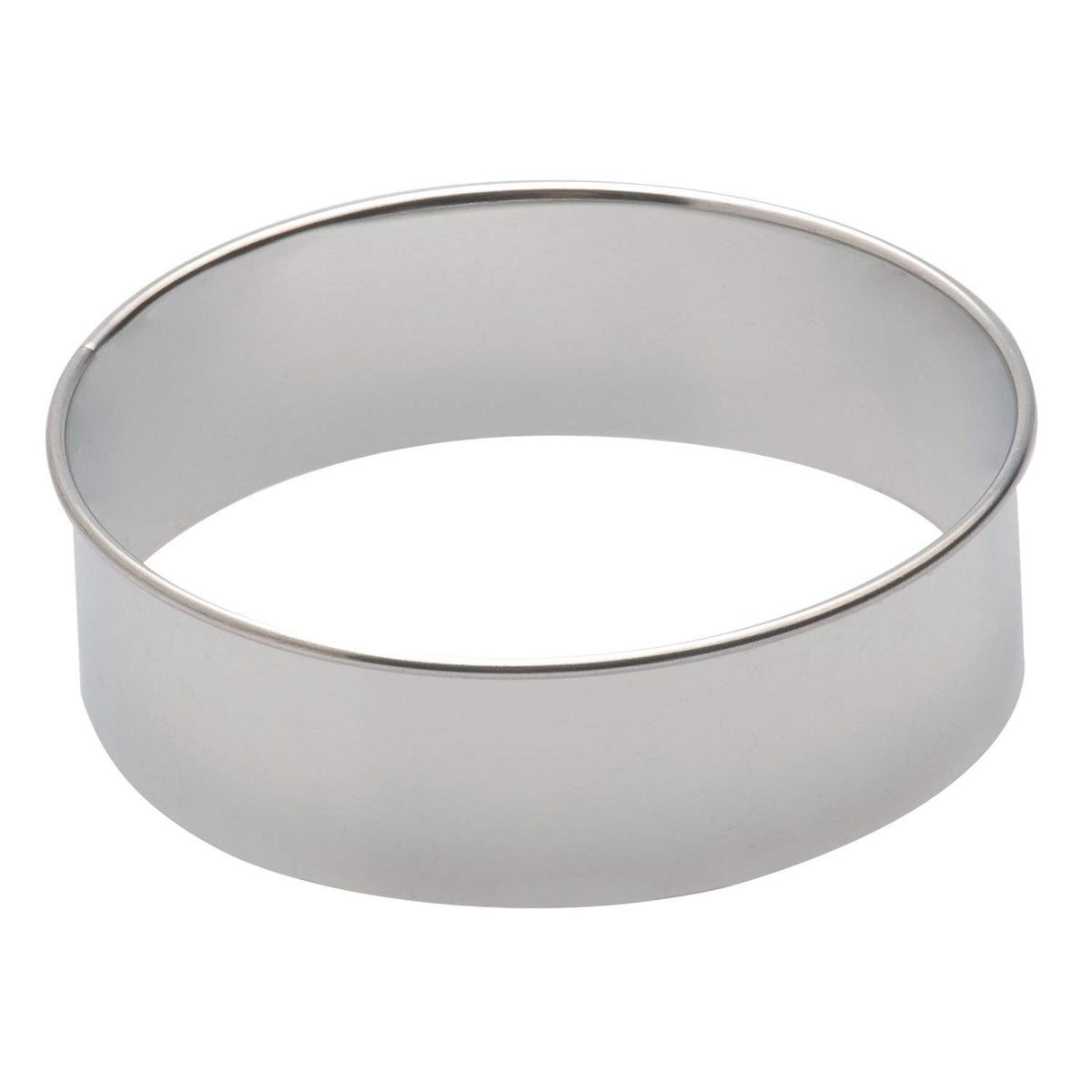 285565 Formă de biscuiți rotundă cu mâner, diametru 10 cm, înălțime 3 cm, 6 bucăți