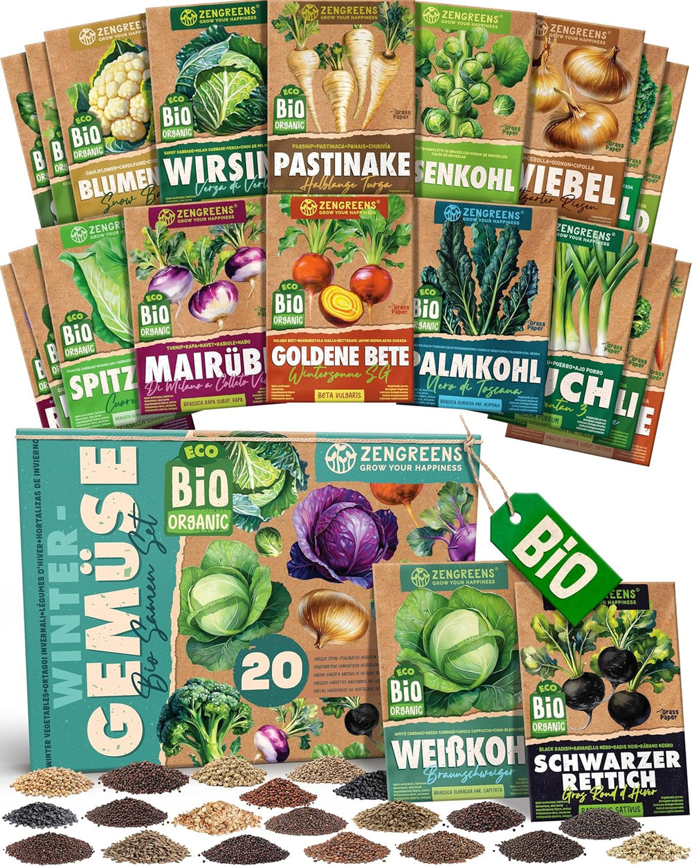 Bio-Tomatensamen im 10er-Set – 10 Tomatensamen für den einfachen Anbau im Garten, Balkon oder Hochbeet – Pflanzensamen – Setzlinge