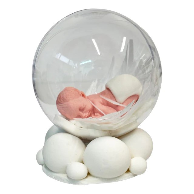 Essbare Dekoration, Taufe, Junge