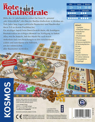 KOSMOS 682156 Rote Kathedrale, Erbauer des Zaren, Strategiespiel mit speziellem Würfelmechanismus, Brettspiel für 1-4 Spieler ab 12 Jahren, Spiel für Kenner