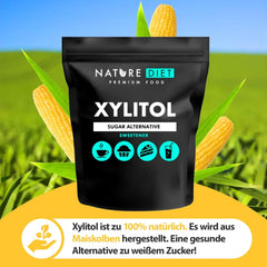 Nature Diet Xylitol, 1 kg Süßstoffe Naty Shop