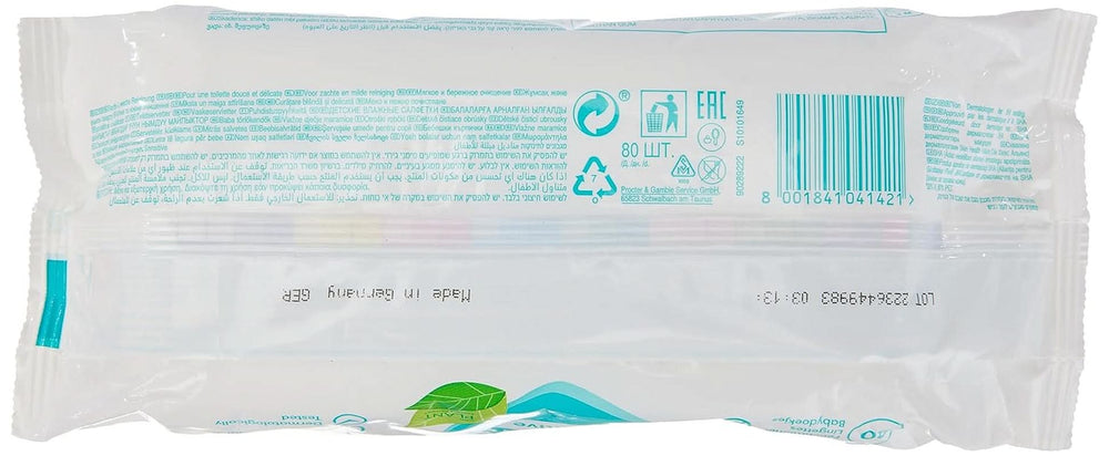 Pampers Sensitive Feuchttücher, 80 Tücher Baby-Feuchttücher Naty Shop