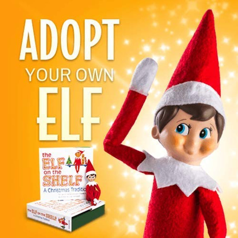The Elf on the Shelf® Eine Weihnachtstradition | Junge mit blauen Augen | inkl. Zauberhaft illustriertes Buch, Erinnerungsbox & offizieller Adoptionsurkunde