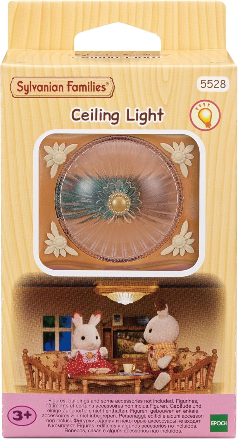 Sylvanian Families 5528 Deckenlampe – Puppenhausmöbel, Braun Naty Shop Dolls Standardtitel