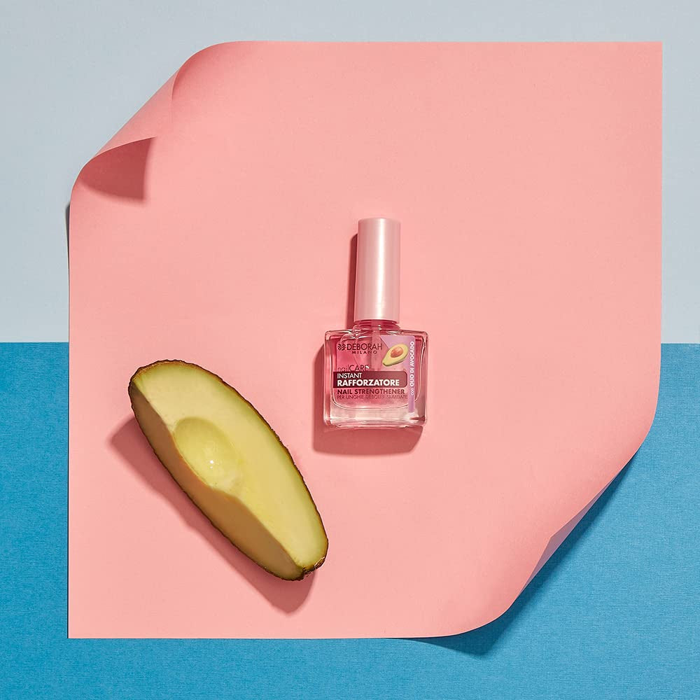 Milano Nagellack-Set zur Stärkung brüchiger und geschwollener Nägel, 9,5 ml und Nagellack 10 Days Long N.882 Nude Rose, langanhaltender Glanzeffekt, 11 ml