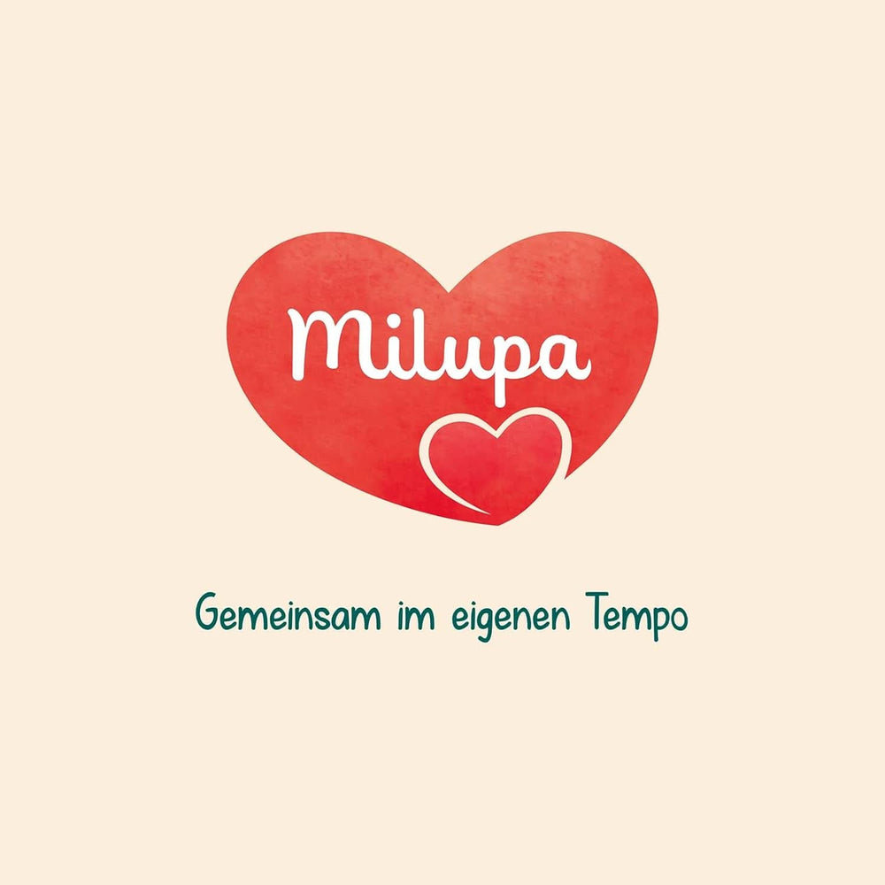 Milupa Milch für Kinder Milumil 1 plus – ab 1 Jahr – für Kleinkinder in der Wachstumsphase – begleitet die natürliche Entwicklung – 5 x 550 g Pulver Mutter und Kind Naty Shop